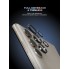 Захисне скло на камеру Samsung S24 Ultra ArmorStandart Supreme Black Icon, колір чорний титан