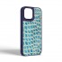 Чехол Harder Crocosaur для Apple iPhone 15, Blue