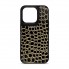 Чехол из экокожи Harder Crocosaur для Apple iPhone 15 Pro, Black