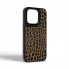 Чехол из экокожи Harder Crocosaur для Apple iPhone 15 Pro, Black