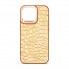 Чехол из экокожи Harder Crocosaur для Apple iPhone 15 Pro Max, бежевый