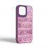 Чохол-накладка Harder Crocosaur для Apple iPhone 14 Pro Max фіолетовий