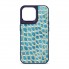 Чехол-накладка Harder Crocosaur для Apple iPhone 14 Pro Max синий
