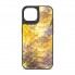 Чехол из экокожи Harder Nagas для Apple iPhone 15, Yellow (жёлтый)