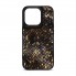 Чехол из экокожи Harder Nagas для Apple iPhone 15 Pro, чёрный
