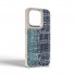 Чехол Harder Glamorous Croco для Apple iPhone 14 Pro, Grey Green