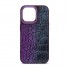 Чехол Harder Glamorous Croco из экокожи для Apple iPhone 14 Pro Max, фиолетовый