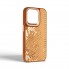 Чохол з екошкіри Harder Snake Pattern для Apple iPhone 15 Pro, бежевий