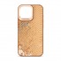 Чехол из экокожи Harder Snake Pattern для Apple iPhone 15 Pro Max, бежевый