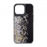 Чохол Harder Snake Pattern з екошкіри для Apple iPhone 14 Pro Max, чорний