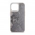 Чехол-накладка Harder Snake Pattern для Apple iPhone 14 Pro Max Grey Silver