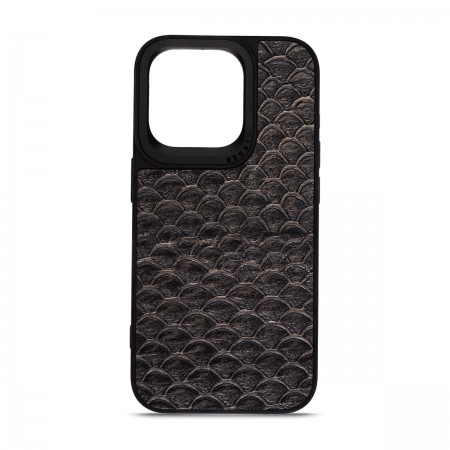 Чехол из экокожи Harder Virgin Mermaid для Apple iPhone 14 Pro, чёрный