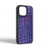 Чохол з екошкіри Harder Kaiju Skin для Apple iPhone 15 Pro Max, синій
