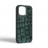 Чохол Harder Harder Kaiju Skin для Apple iPhone 14 Pro Max, TPU + екошкіра, Green (зелений)