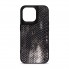 Чехол Harder Lizard из экокожи для Apple iPhone 15 Pro Max, черный