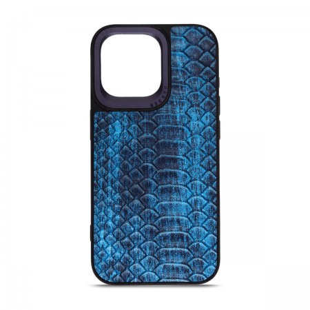 Чохол-накладка Harder Lizard для Apple iPhone 15 Pro Max синій