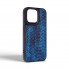 Чохол-накладка Harder Lizard для Apple iPhone 15 Pro Max синій
