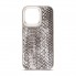 Чохол з екошкіри Harder Lizard для Apple iPhone 15 Pro Max, сірий