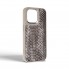 Чохол з екошкіри Harder Lizard для Apple iPhone 15 Pro Max, сірий