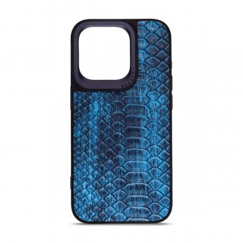 Чехол-накладка Harder Lizard для Apple iPhone 14 Pro, Blue (синий)