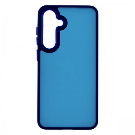 Чохол-накладка ArmorStandart Frame для Samsung S24 FE, темно-синій