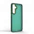 Чехол ArmorStandart Frame для Samsung S24 FE, тёмно-зелёный