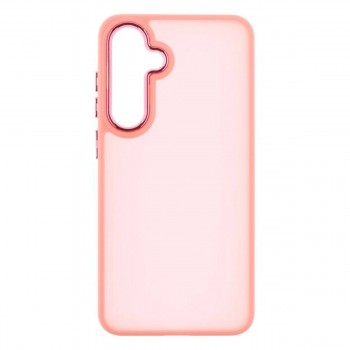 Чехол ArmorStandart Frame для Samsung S24 FE, розовый песок