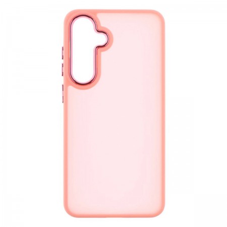 Чохол ArmorStandart Frame для Samsung S24 FE, рожевий пісок