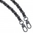 Ремешок для смартфона ArmorStandart Chain link Aged Ruthenium with Black Leather, Black (черный)