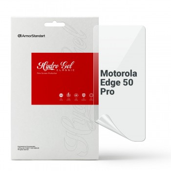 Гідрогелева плівка ArmorStandart для Motorola Edge 50 Pro, діагональ 6.7 Гідрогелева плівка ArmorStandart для Motorola Edge 50 Pro, діагональ 6.7