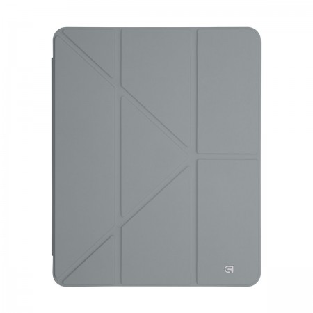 Чохол-книжка ArmorStandart Y-Type PEN для iPad Air 13 2025 / 2024, сірий, зі слотом для стилуса