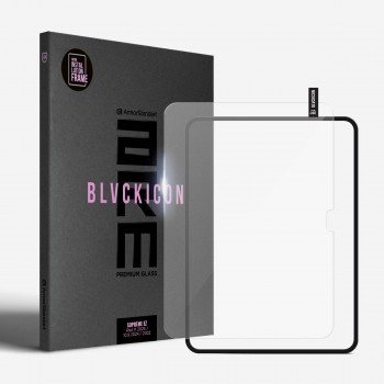 Защитное стекло ArmorStandart Supreme Black Icon для Apple iPad 11 2025 (A16) / 10.9 2024 / 2022, диагональ 10.9 / 11