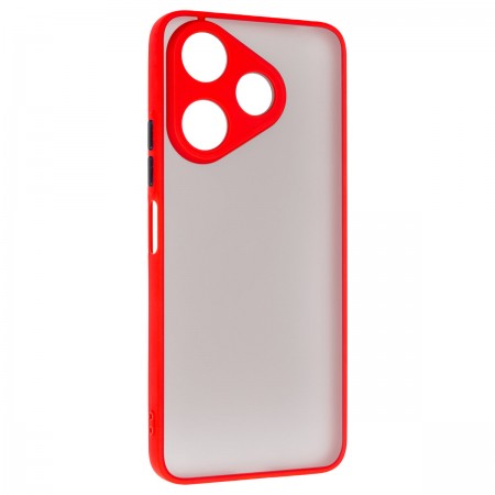Чехол-накладка ArmorStandart Frosted Matte для Xiaomi Redmi 13 4G / Poco M6 4G, Red (красный)
