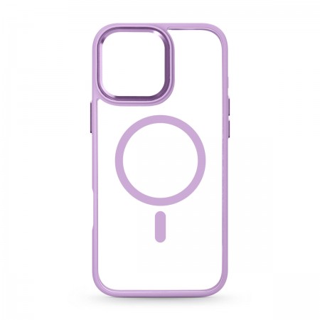Чехол ArmorStandart Unit MagSafe для iPhone 16 Pro Max прозрачный, Violet (фиолетовый)