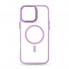Чехол ArmorStandart Unit MagSafe для iPhone 16 Pro Max прозрачный, Violet (фиолетовый)