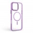 Чехол ArmorStandart Unit MagSafe для iPhone 16 Pro Max прозрачный, Violet (фиолетовый)