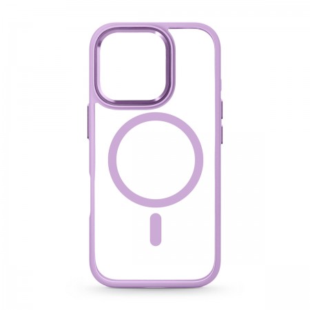 Противоударный чехол ArmorStandart Unit MagSafe для Apple iPhone 16 Pro, Violet (розовый)