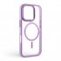 Противоударный чехол ArmorStandart Unit MagSafe для Apple iPhone 16 Pro, Violet (розовый)