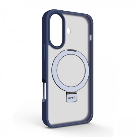 Чехол с подставкой ArmorStandart Unit Stand для Apple iPhone 16, Dark Blue (синий)