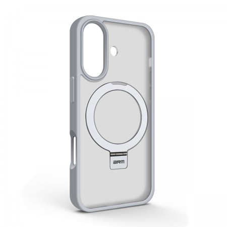 Чехол с подставкой и MagSafe ArmorStandart Unit Stand для Apple iPhone 16, Grey