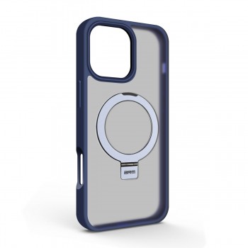 Чохол ArmorStandart Unit Stand для iPhone 16 Pro Max з підставкою та MagSafe, Dark Blue (синій)