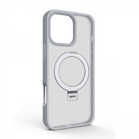 Чехол ArmorStandart Unit Stand для iPhone 16 Pro Max с подставкой и MagSafe, Grey (серый)