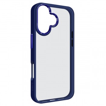 Чохол з прозорою задньою панеллю ArmorStandart UNIT2 для Apple iPhone 16, Dark Blue Чохол з прозорою задньою панеллю ArmorStandart UNIT2 для Apple iPhone 16, Dark Blue