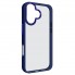 Чохол з прозорою задньою панеллю ArmorStandart UNIT2 для Apple iPhone 16, Dark Blue