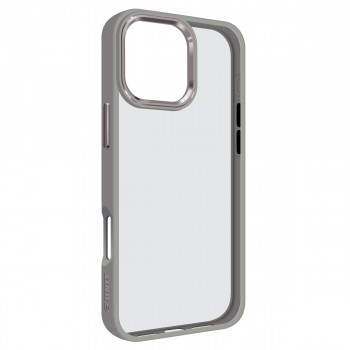 Чохол ArmorStandart UNIT2 для iPhone 16 Pro Max з кольоровим бампером, Titanium Grey (сірий)