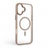 Прозорий чохол ArmorStandart Unit MagSafe для Apple iPhone 16 Plus, Titanium Gold