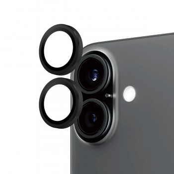 Захисне скло для камери ArmorStandart AR для iPhone 16 / 16 Plus, чорне