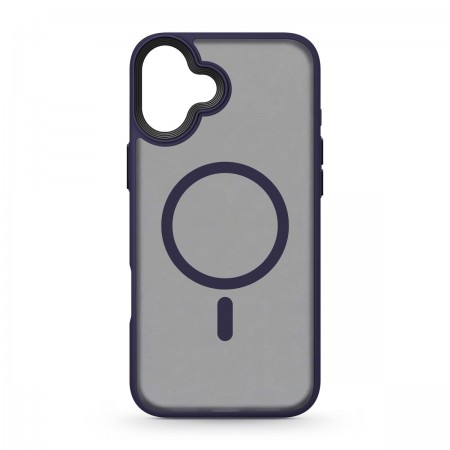 Противоударный чехол ArmorStandart Uniq MagSafe для Apple iPhone 16 Plus, Dark Blue (синий)
