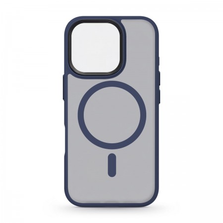 Противоударный чехол ArmorStandart Uniq MagSafe для Apple iPhone 16 Pro, Dark Blue (синий)