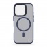 Противоударный чехол ArmorStandart Uniq MagSafe для Apple iPhone 16 Pro, Dark Blue (синий)